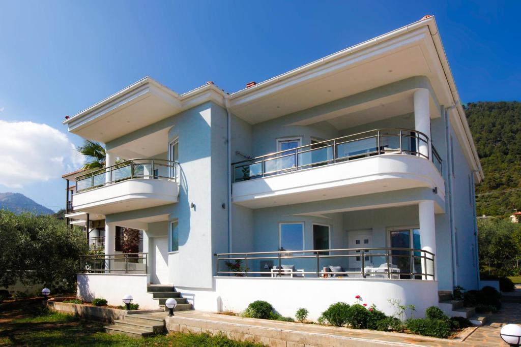 Výhľad na hory alebo výhľad na hory priamo z apartmánu