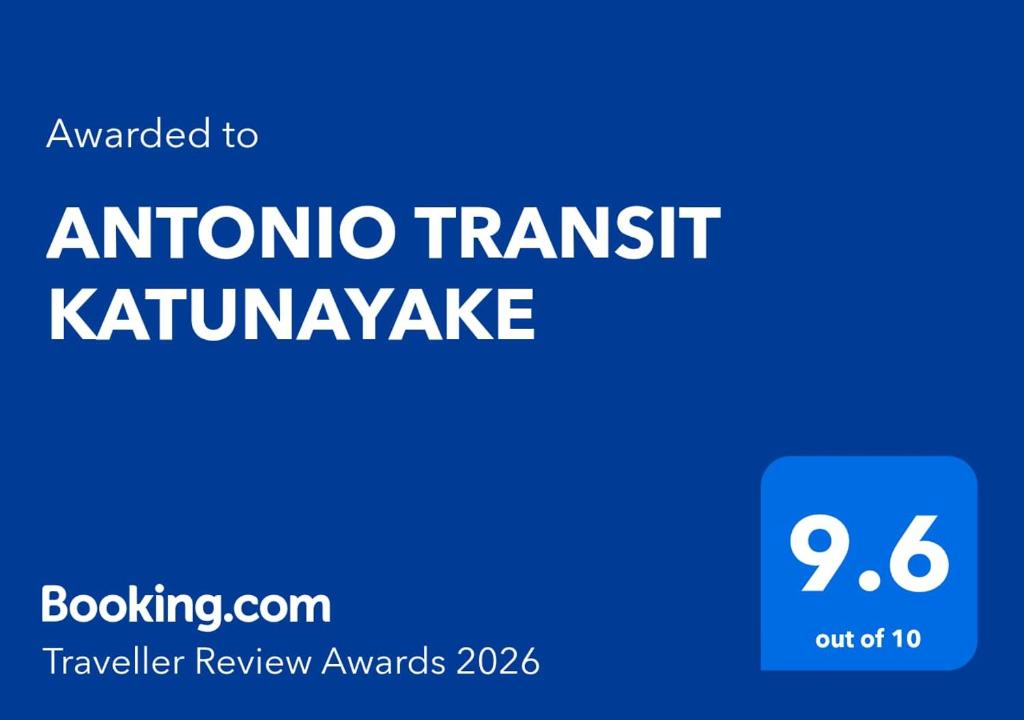 a blue sign with the words ontario transit kalamixtape at ANTONIO TRANSIT KATUNAYAKE in Katunayaka