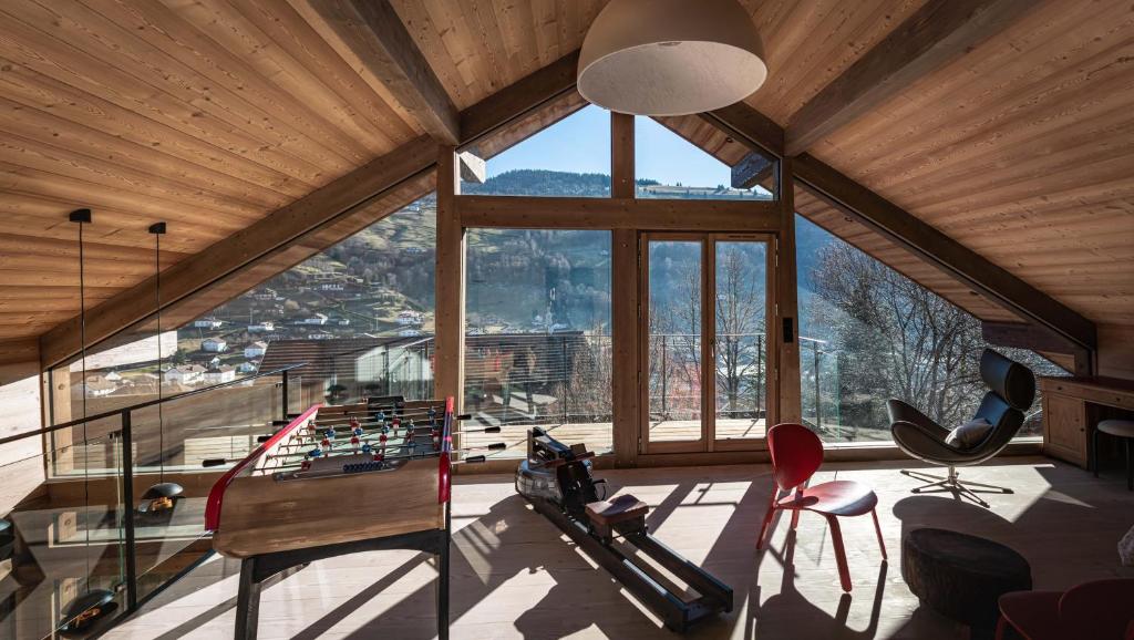 Fleur des Vosges Chalet, panorama of La Bresse