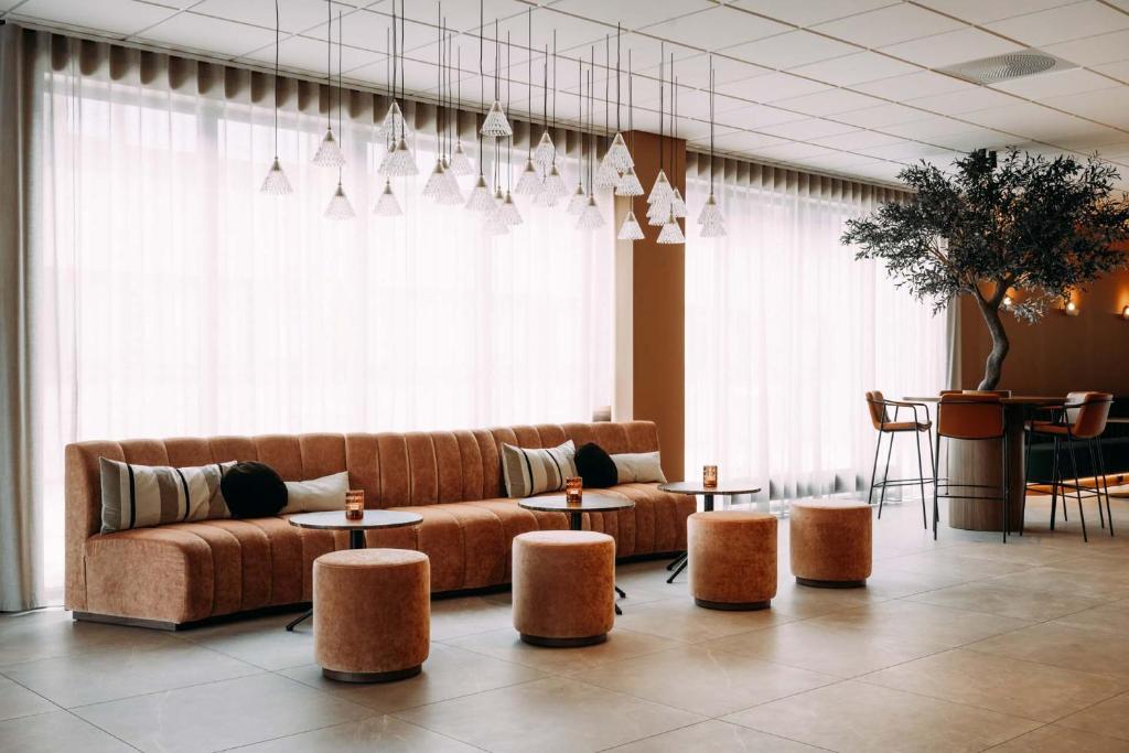 Posezení v ubytování Bø Hotel