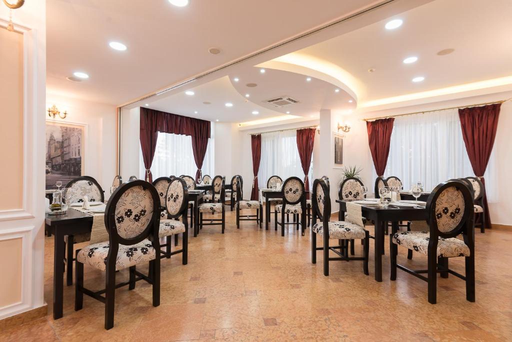 Posezení v ubytování Hotel Athos R.M.T.