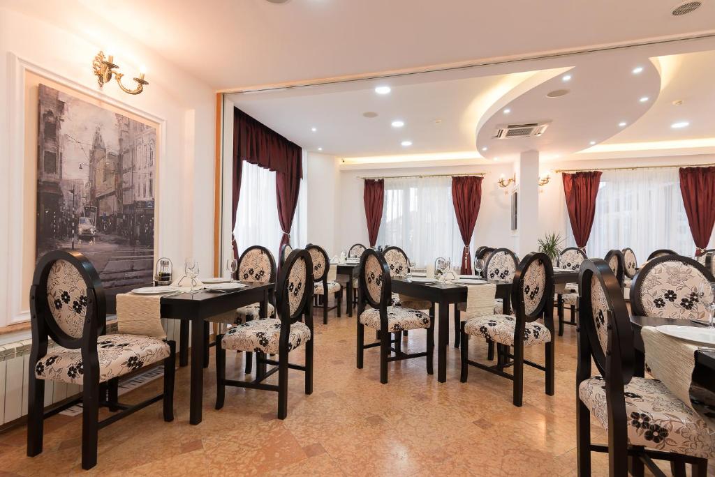Posezení v ubytování Hotel Athos R.M.T.