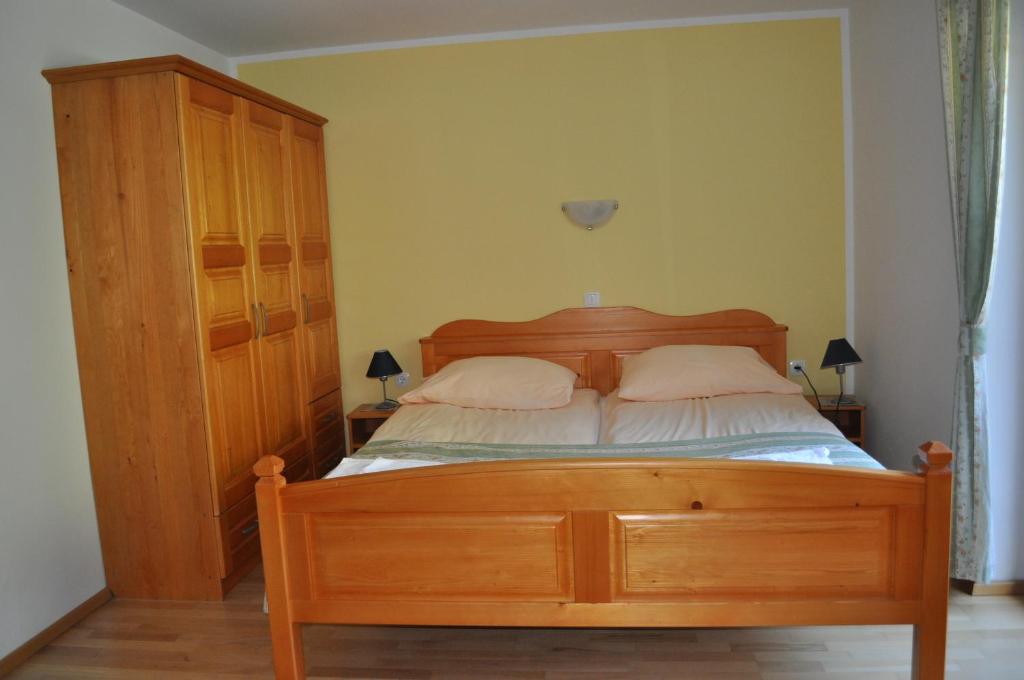 Postel nebo postele na pokoji v ubytování Prenočišča Valentina