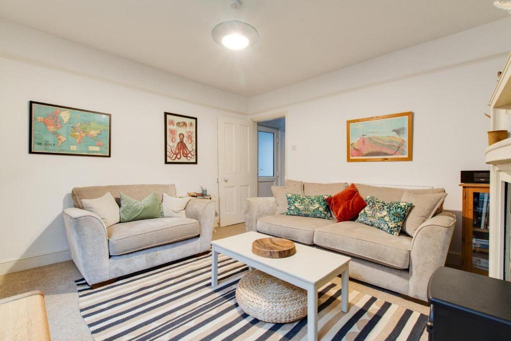 a living room with two couches and a coffee table at 2 Bed in Cromer oc-t29986 in Cromer