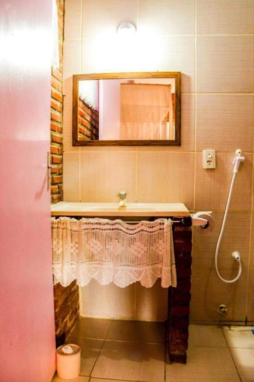 Koupelna v ubytování La Dolce Vita