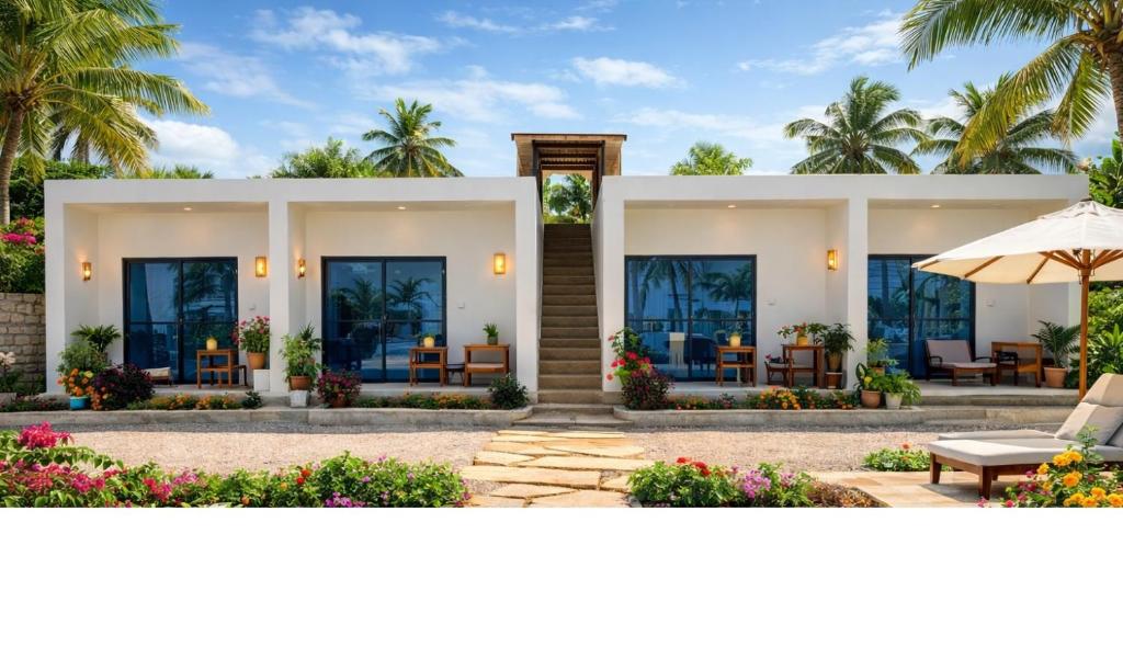 a rendering of a villa at the resort at Kendwa Stay in Kendwa