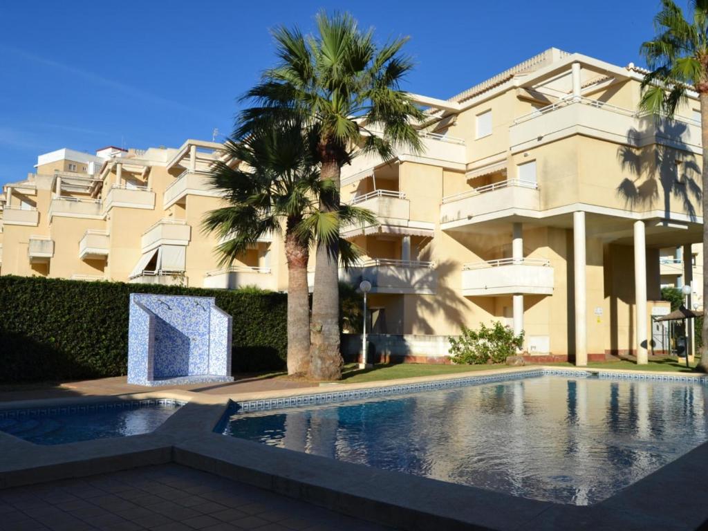 Appartement en bord de mer à Denia avec animaux admis, parking et climatisation