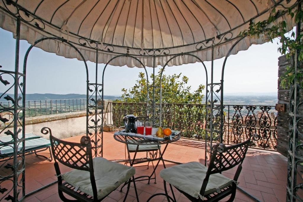 Balkón nebo terasa v ubytování Hotel San Michele