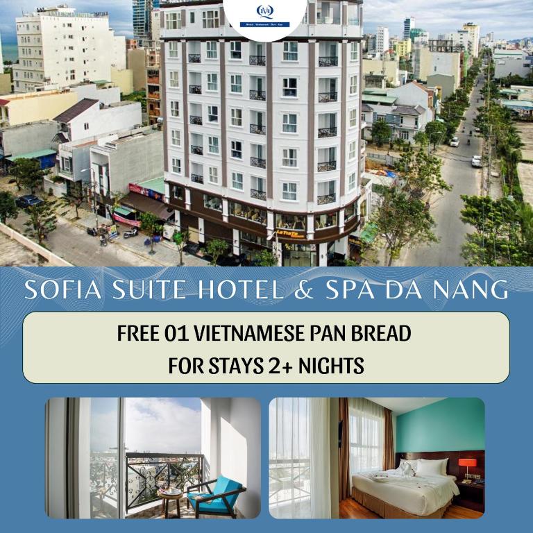 a rendering of a rendering of a hotel and spa naanaan at Sofia Suite Hotel & Spa Da Nang - Free 01 Draught Beer and 20-minute Spa per Room in Danang