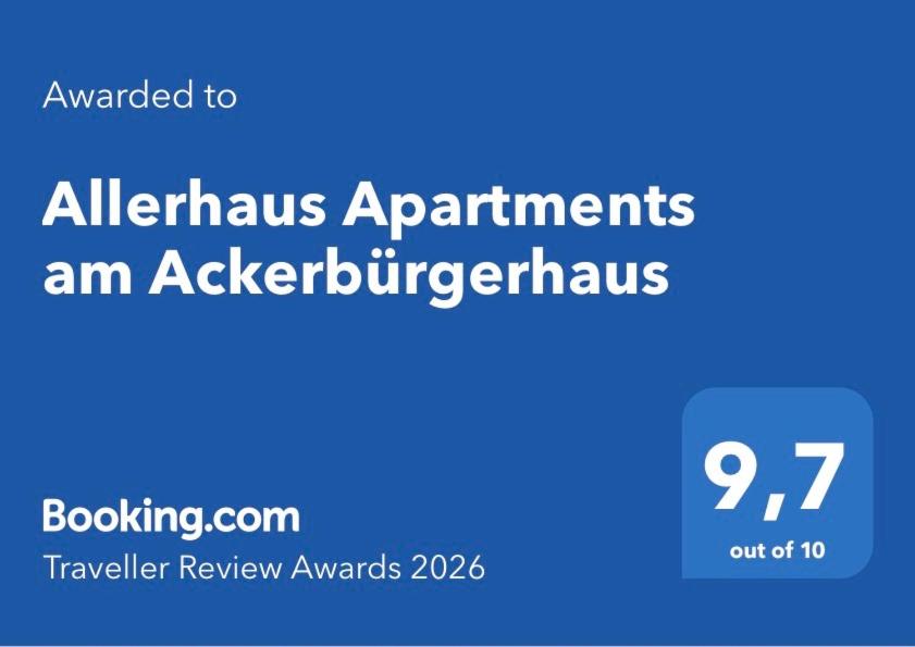 Allerhaus Apartments am Ackerbürgerhaus - Apartment Mit 1 Schlafzimmer