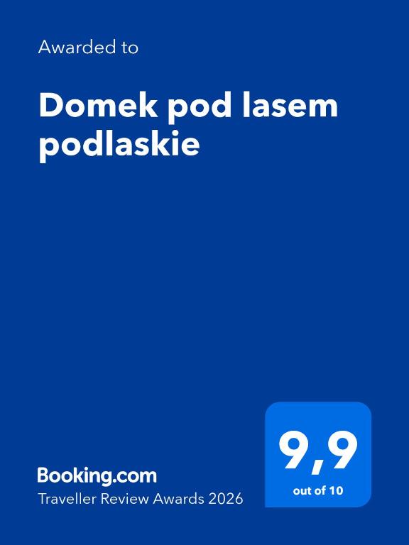 a screenshot of a phone with the damage protocol lesson website at Domek pod lasem podlaskie in Moszczona Pańska