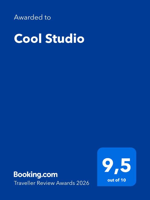 Certificat, premi, rètol o un altre document de Cool Studio