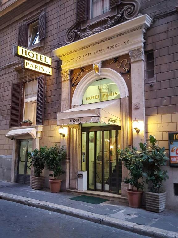Exteriér nebo vchod ubytování Hotel Paris