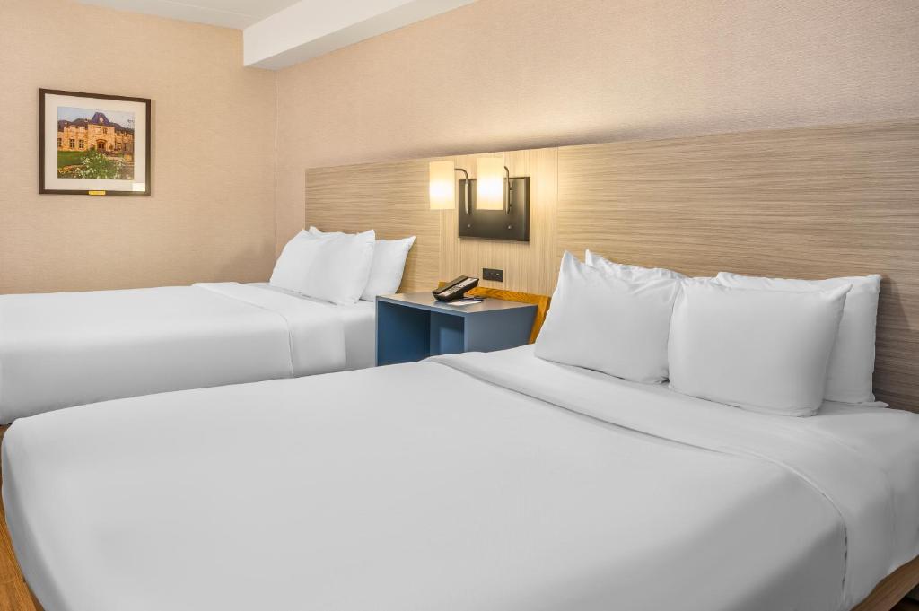 Travel Proud Sustainability certification Comfort Inn Montreal - Laval - Highway 15 - 高级大号床间 - 带两张大号床