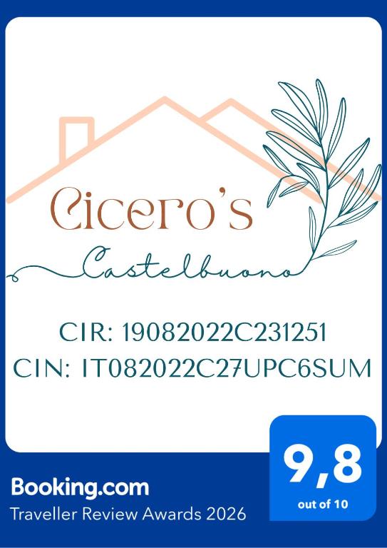 a logo for the cacoco exclusives website at Cicero’s - Intero alloggio in Castelbuono
