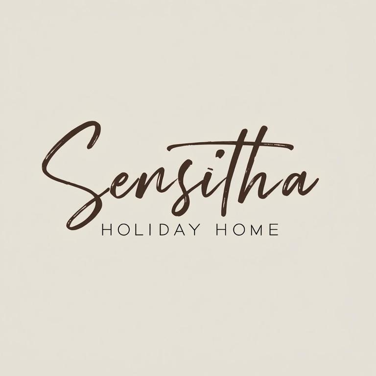 a logo for a holiday home at Sensitha Holiday home in Anuradhapura