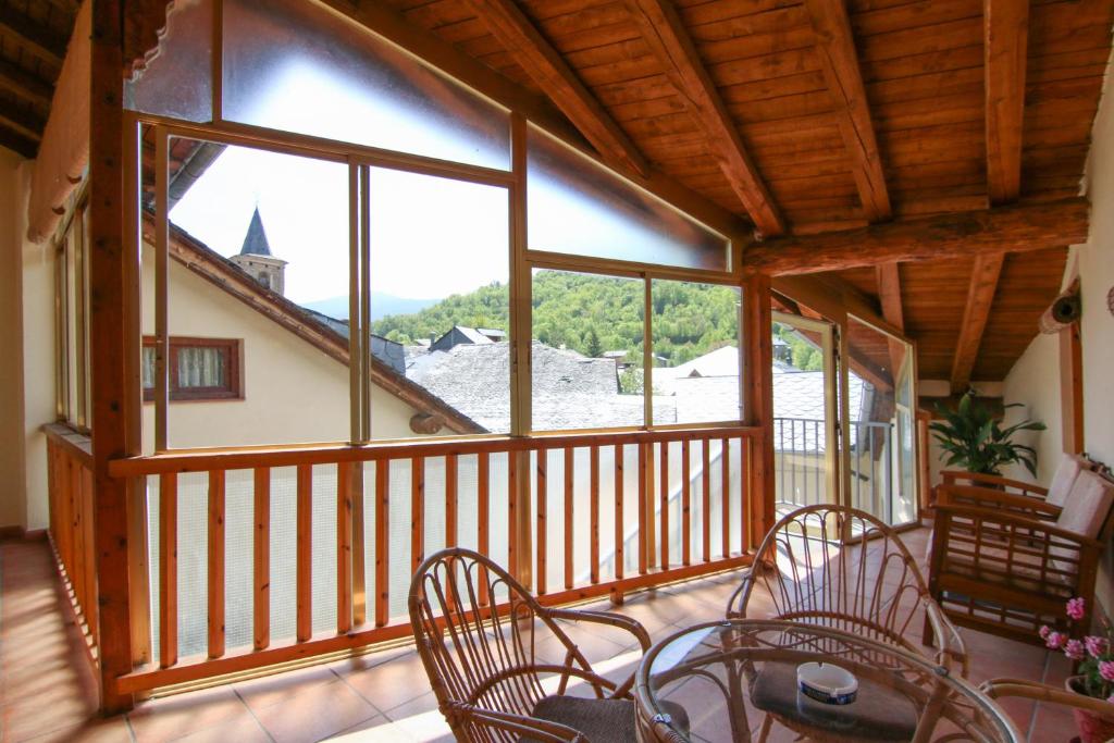 Balkón nebo terasa v ubytování Roch Hotel