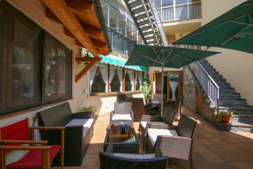 Posezení v ubytování Roch Hotel