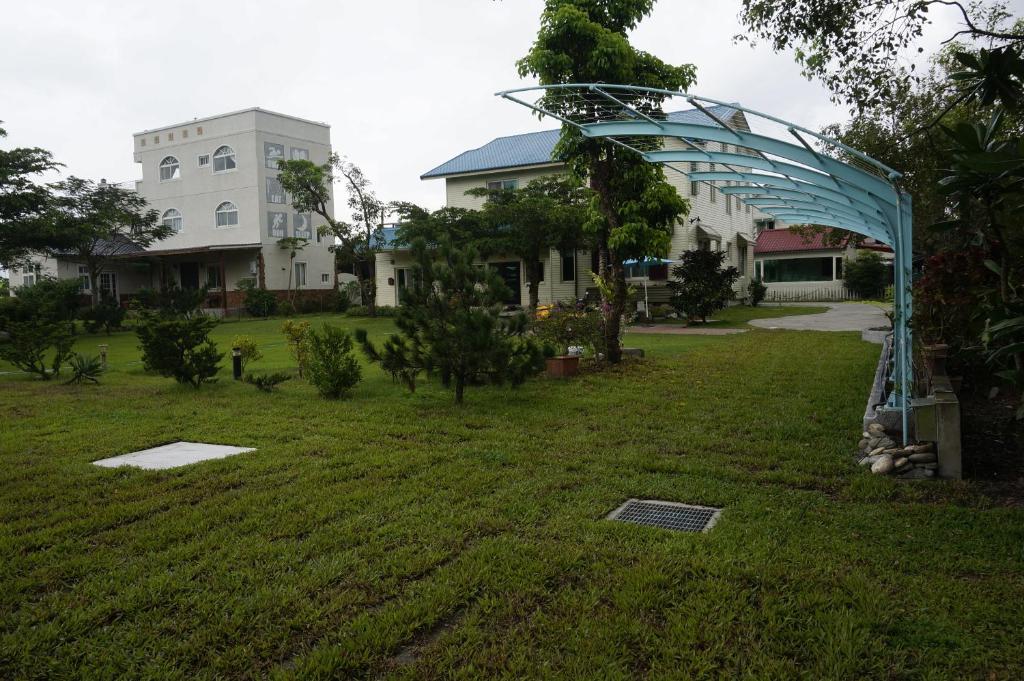 Jardín al aire libre en Dong Hua Dream House