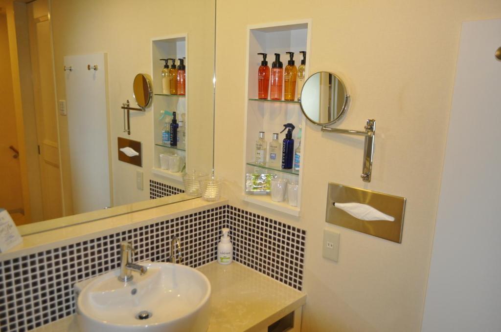 Koupelna v ubytování Hotel Woo (Adults Only)