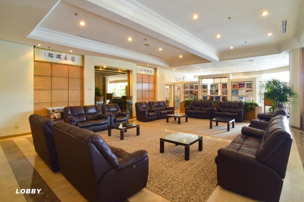 Posezení v ubytování Dynasty Hotel Miri