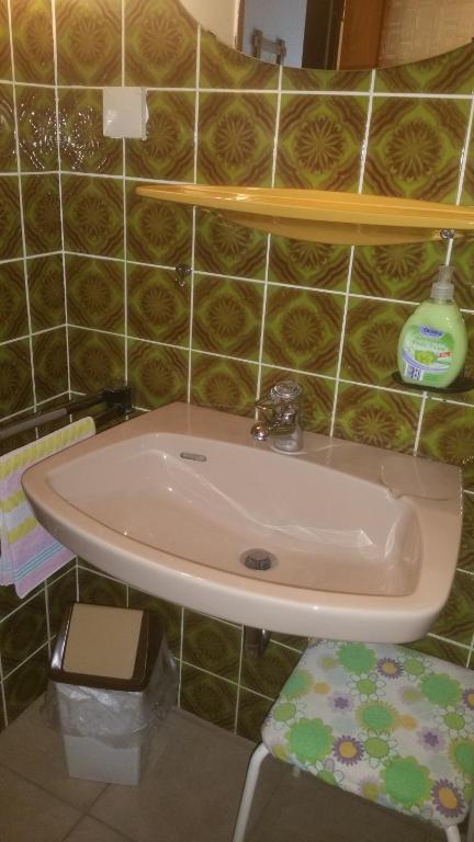 Koupelna v ubytování Hotel Zur Schanze