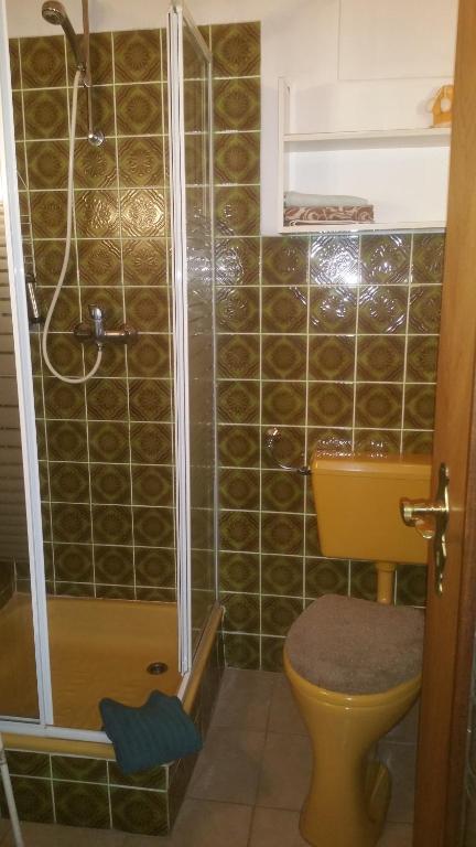 Koupelna v ubytování Hotel Zur Schanze