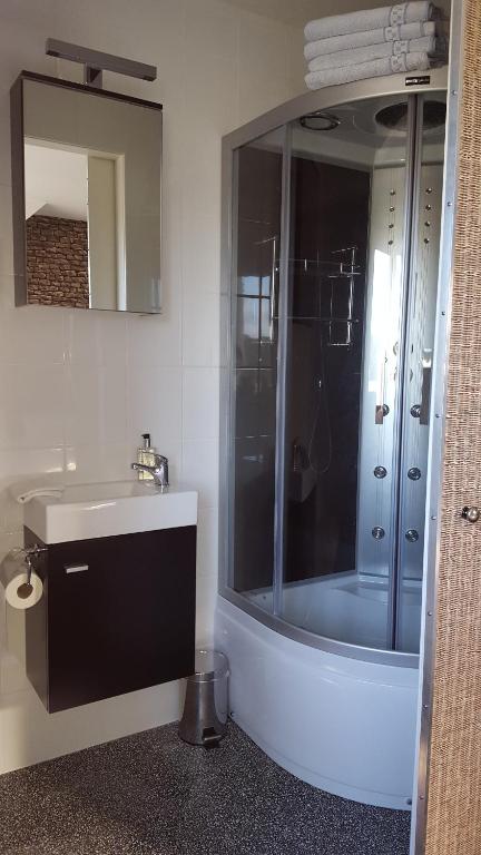 Koupelna v ubytování Logement Hellevoetsluis