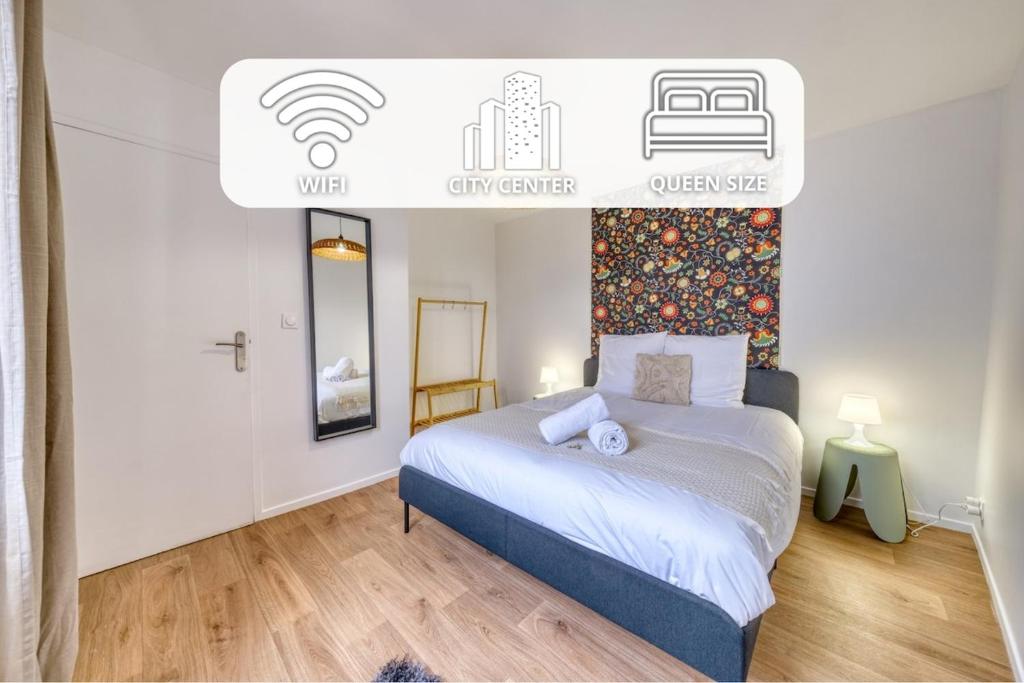 Llit o llits en una habitació de The Timothée