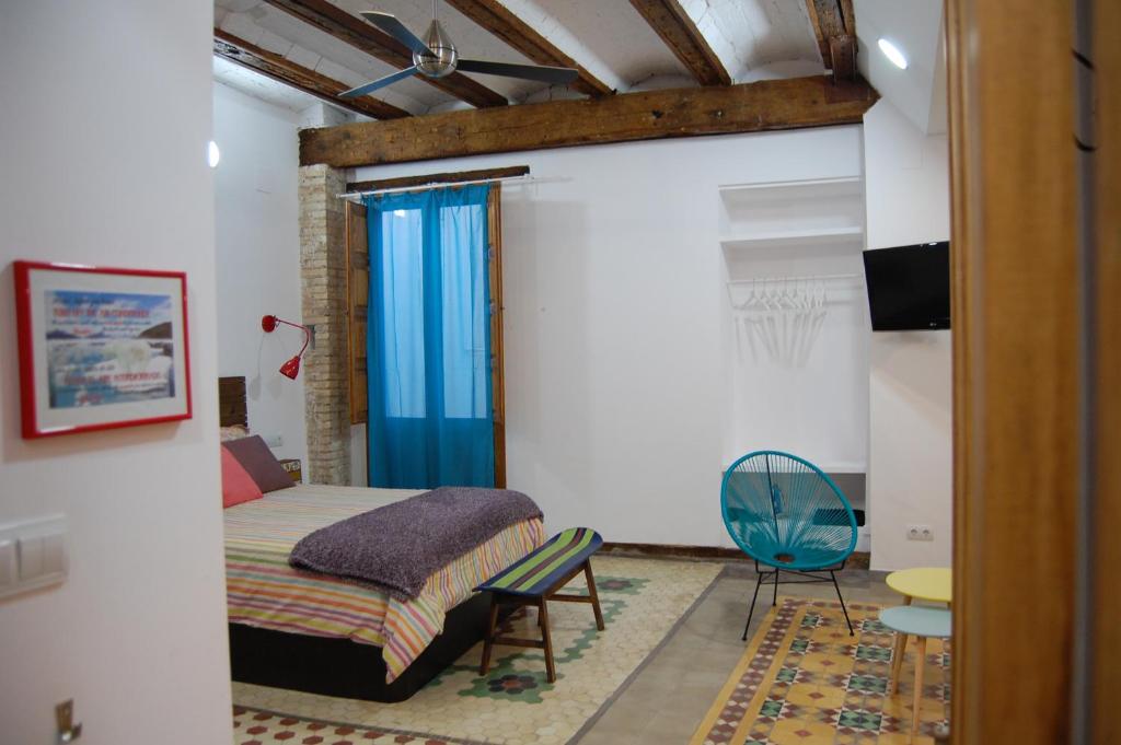 Postel nebo postele na pokoji v ubytování Eco-Friendly Apartments