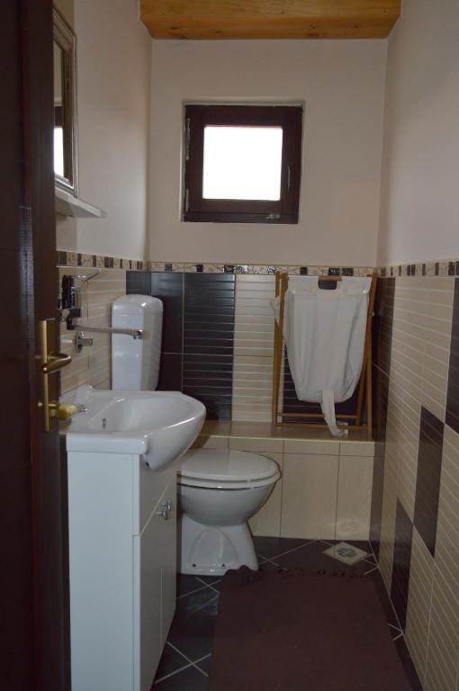 Koupelna v ubytování Apartmani Memory