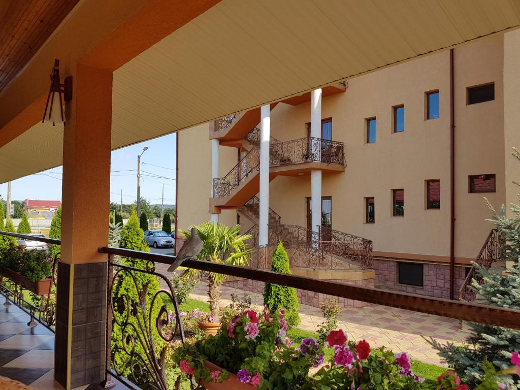 Balkón nebo terasa v ubytování Motel Imperial