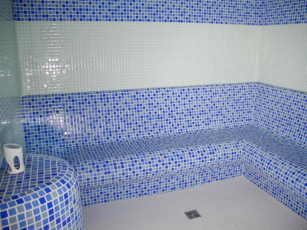 Koupelna v ubytování Villa Zora