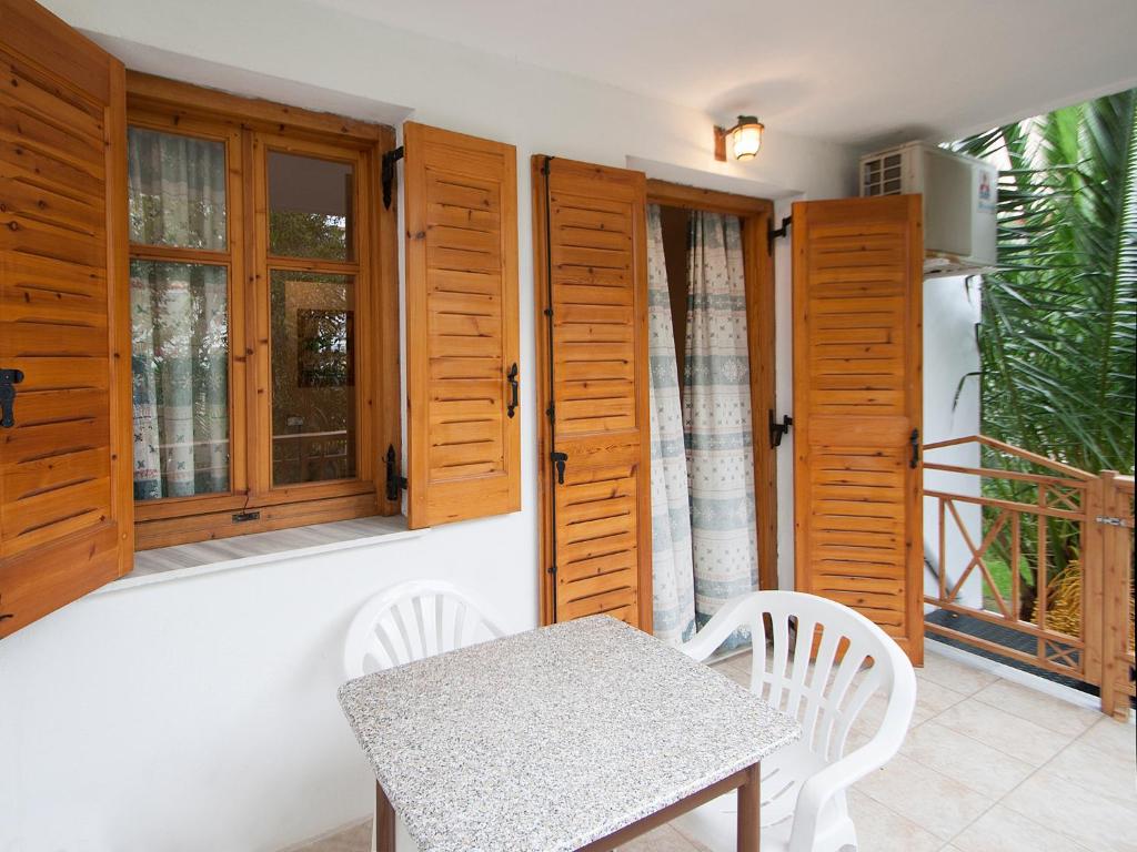 Balkon lub taras w obiekcie LAURA Skiathos