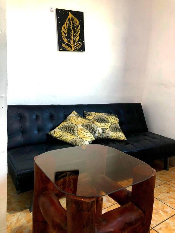 Zona d'estar a Hostal Los planes de Renderos