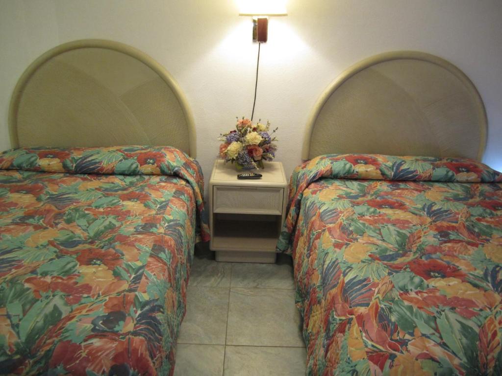 Postel nebo postele na pokoji v ubytování Apollo Motel