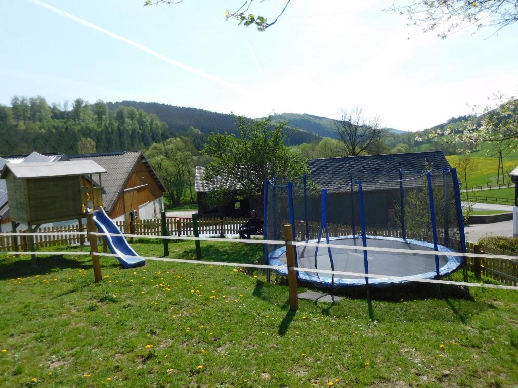 Herní místnost nebo prostor pro děti v ubytování Ferienbauernhof Familie Stratmann