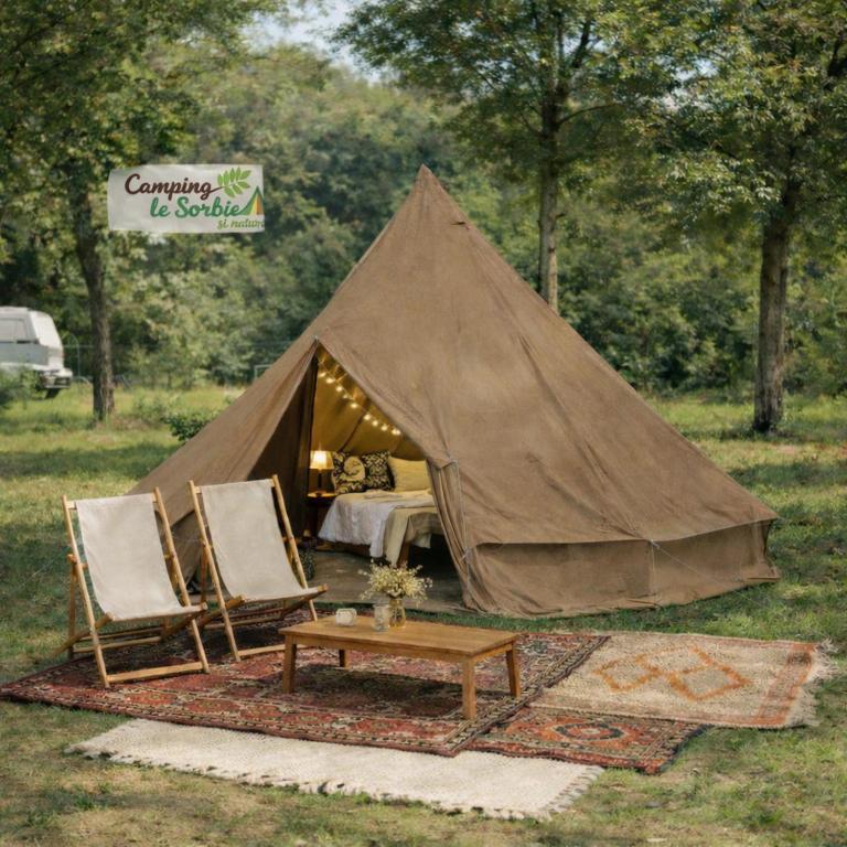 Sous les etoiles, camping le sorbier