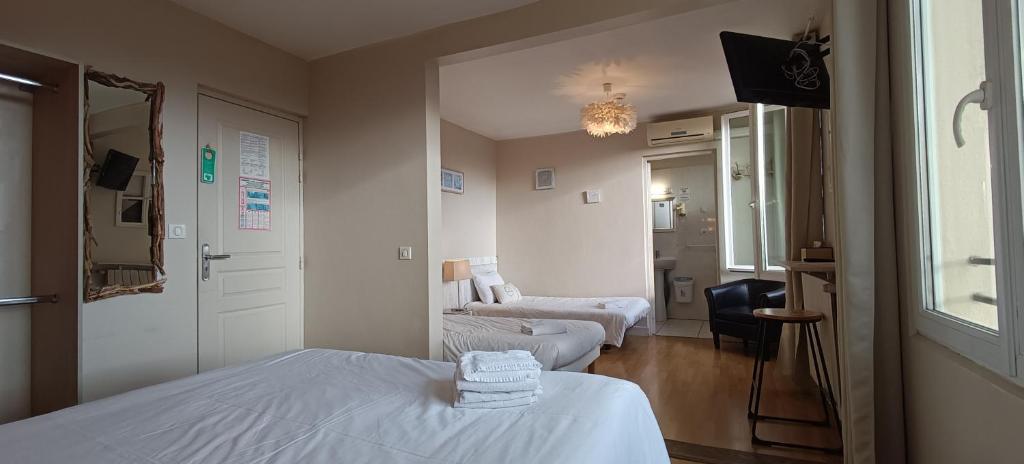 Hôtel Le P'tit Monde - Habitación Privilege Con Vista Al Jardín
