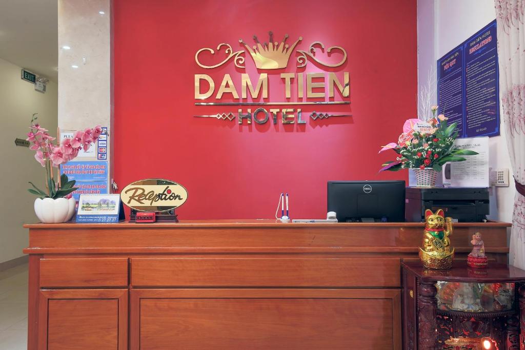 Vstupní hala nebo recepce v ubytování Dam Tien Hotel