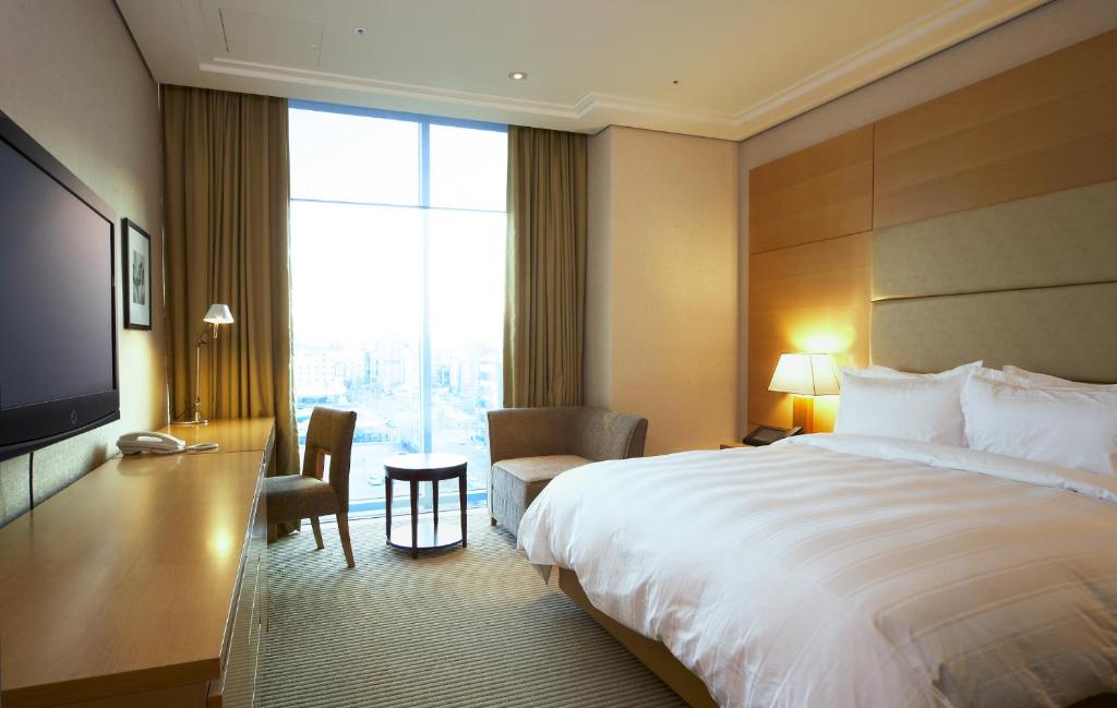 BREEV GWANGJU by LOTTE HOTELS, formerly Ramada Plaza by Wyndham Gwangju - Standaard Tweepersoonskamer