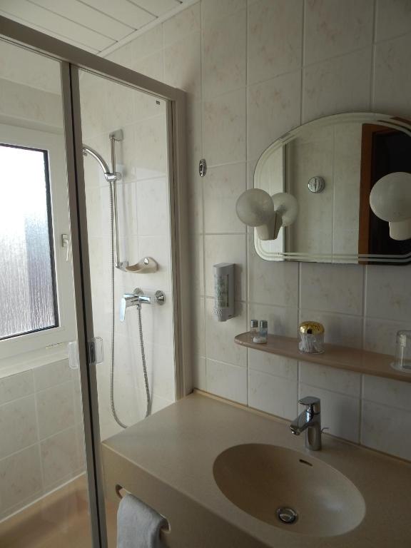 Koupelna v ubytování Hotel Kaiserquelle