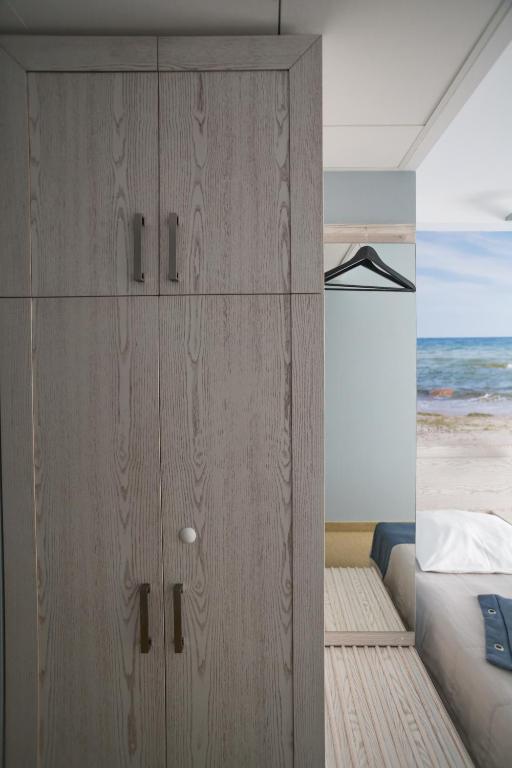 Postel nebo postele na pokoji v ubytování Hotel Morski
