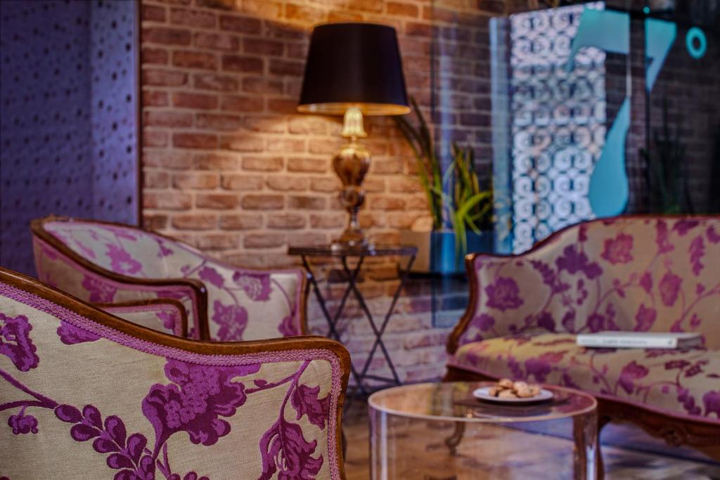 Posezení v ubytování B&B Bloom Settimo Cielo