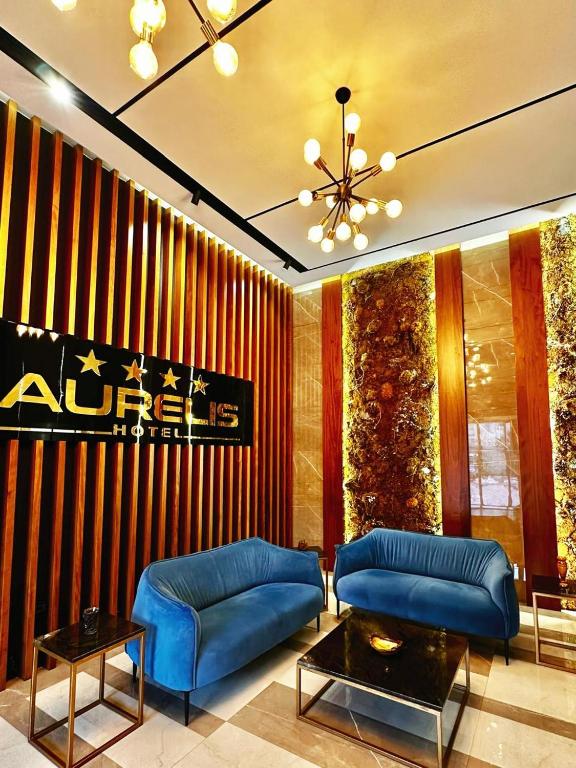 Zona d'estar a Aurelis Hotel