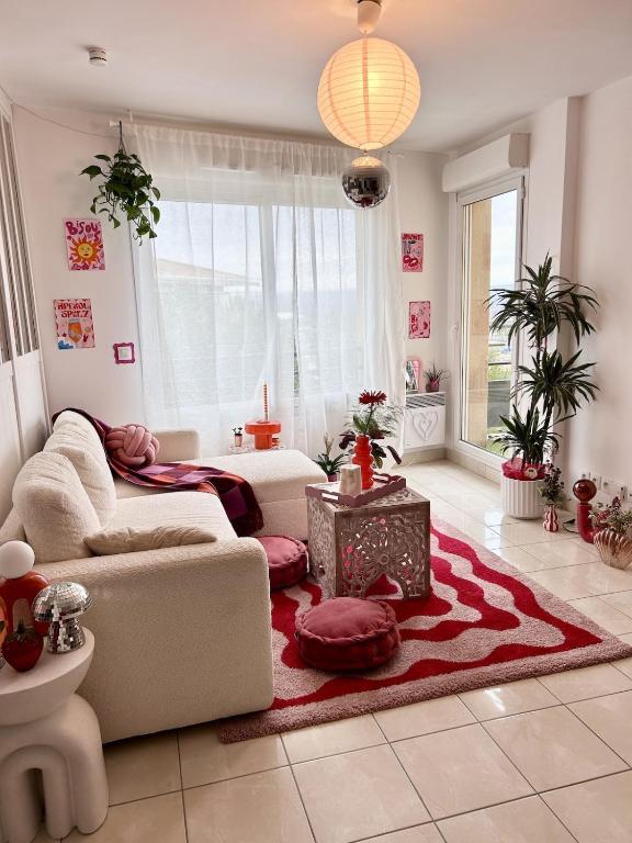 Zona d'estar a Happy appartement