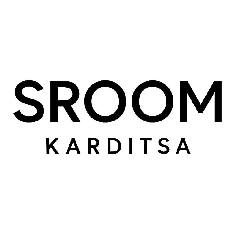 a close up of the text of the show karaffka at Sroom Karditsa in Karditsa