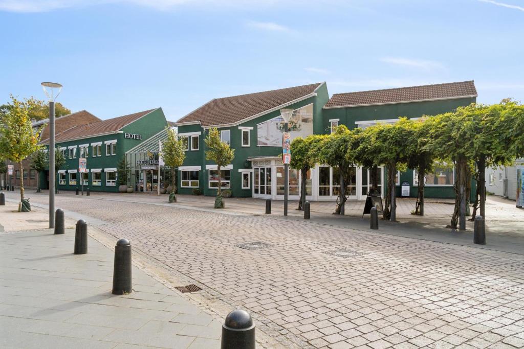 Bygningen som hotellet ligger i