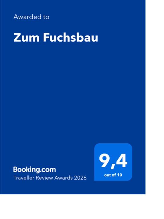 Zum Fuchsbau - 一卧室公寓