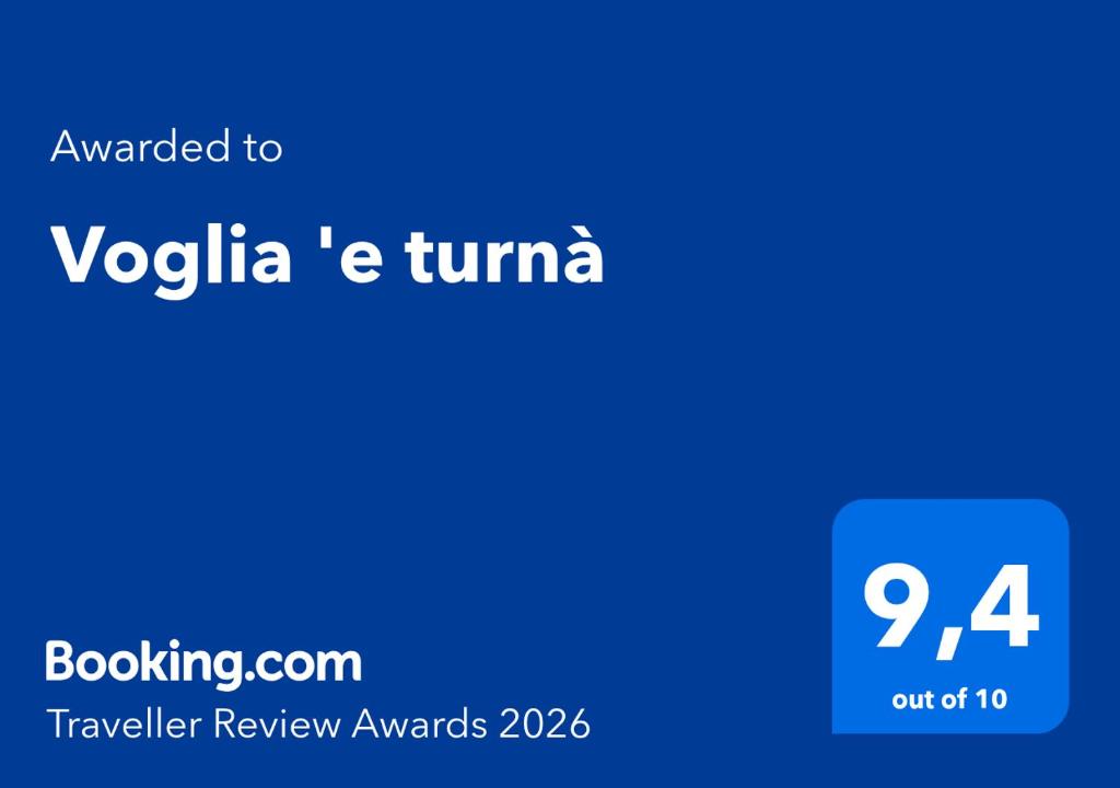Voglia 'e turnà - 1